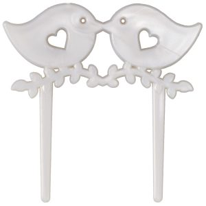 Pearlized Love Bird Pick 4 3/4″ x 4 3/4″ Each