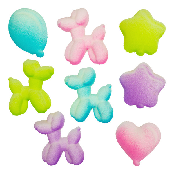 Balloon Animals Assortment Dec-Ons 12 ct