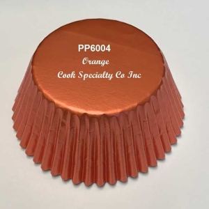 Orange Foil Cup 2″ B x 1 1/4″ W 500 count