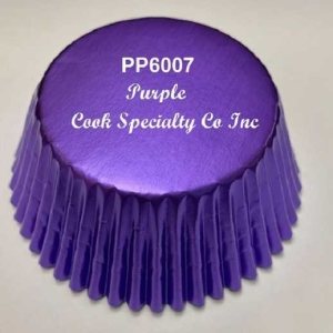 Purple Foil Cup 2″ B x 1 1/4″ W 500 count