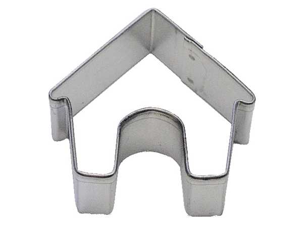 Dog House Mini Cookie Cutter 1.75" Each