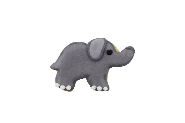 Elephant Mini Cookie Cutter 1.75" Each - Image 2
