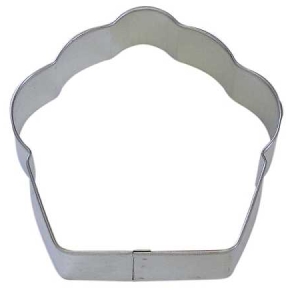 Cupcake/Muffin Cookie Cutter 3.5″ Each