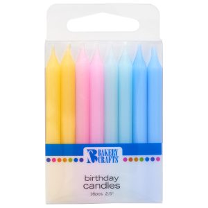 Wonderment Smooth Candles 2 1/2″” 16 count