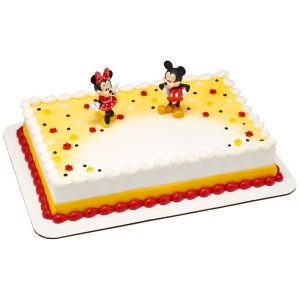 Mickey Mouse and Minnie Mouse DecoSet Each