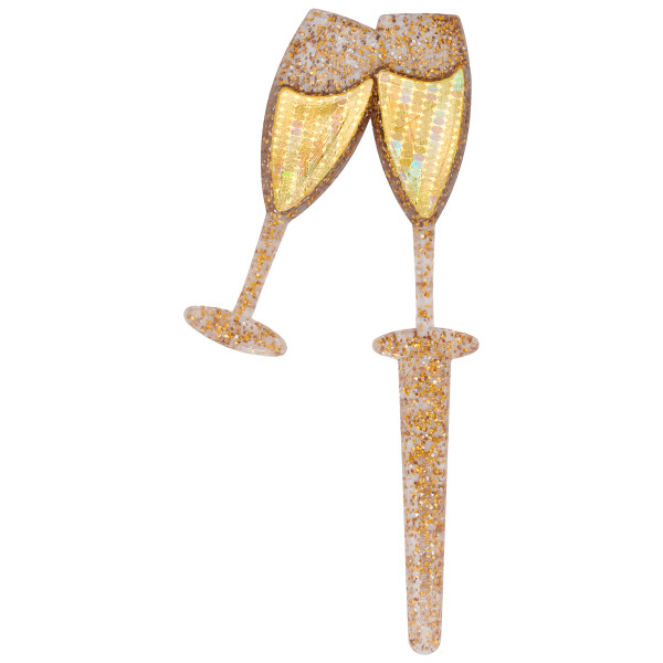 Toasting Glasses DecoPics 3" 12 count