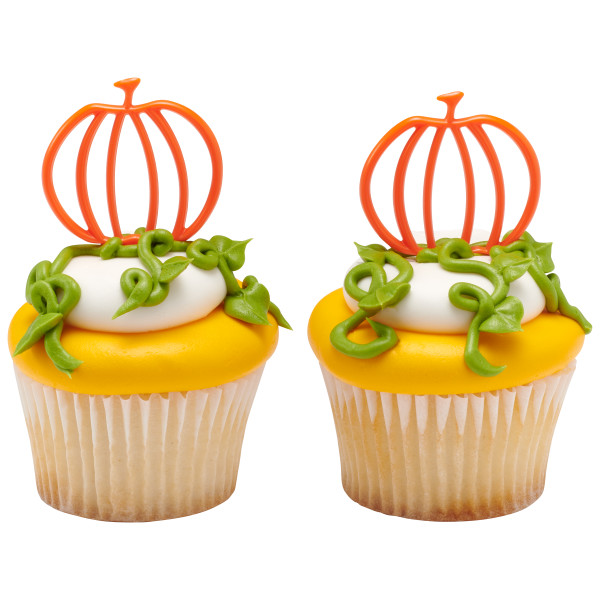 Cutout Pumpkin DecoPics 12 count - Image 2