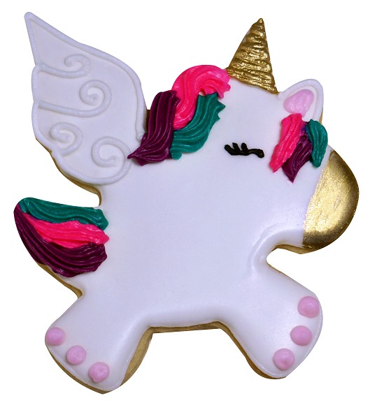 Winged Unicorn Cookie Cutter 3.75" Each - Image 2