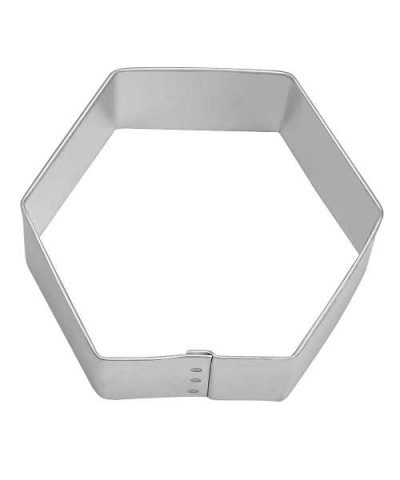 Hexagon Cookie Cutter 3" Each