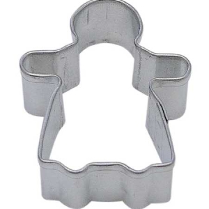 Gingerbread Girl Mini Cookie Cutter 1.5″ Each