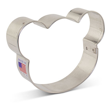 Bear Face Cookie Cutter 3.5" Each