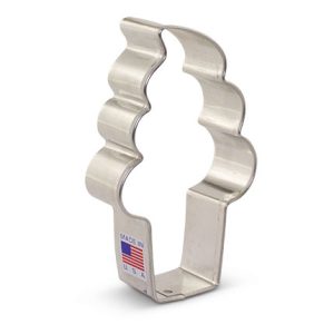 Ice Cream Soft Serve Cookie Cutter 4″ x 2.5″ Each
