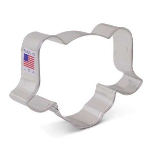 Dog Face Cookie Cutter 4″ Each