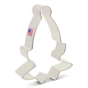 Elf Face Cookie Cutter 3″ x 4″ Each