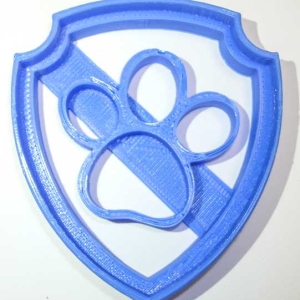Paw Patrol Ryder Badge Logo Cookie Cutter Each