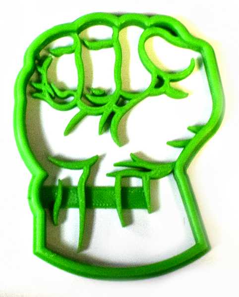 Hulk Marvel Superhero Cookie Cutter Each