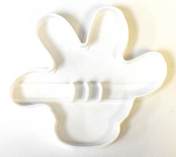 Mickey Mouse Glove Cookie Cutter Each