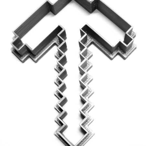 Minecraft Pickaxe Shape Cookie Cutter Each
