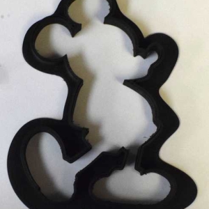 Mickey Mouse Full Body Silhouette Cookie Cutter Each