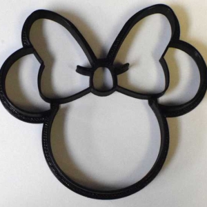 Minnie Mouse Head Cookie Cutter Each