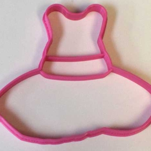 Minnie Mouse Dress Cookie Cutter Each