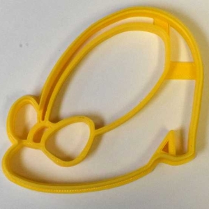 Minnie Mouse Shoe Cookie Cutter Each