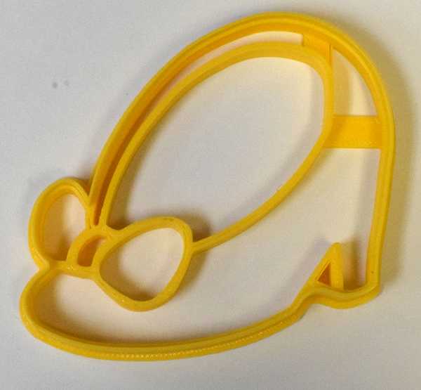 Minnie Mouse Shoe Cookie Cutter Each