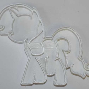 My Little Pony Rairity Unicorn Cookie Cutter Each