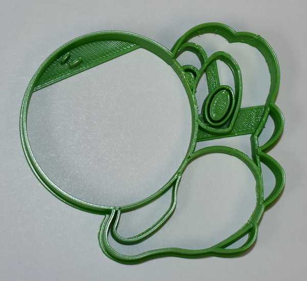 Super Mario Yoshi Face Cookie Cutter Each