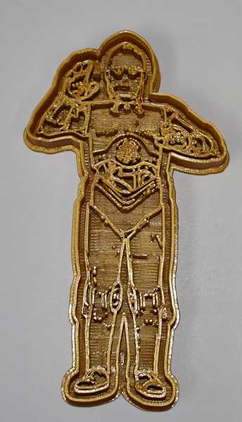 Star Wars C-3PO Cookie Cutter Each