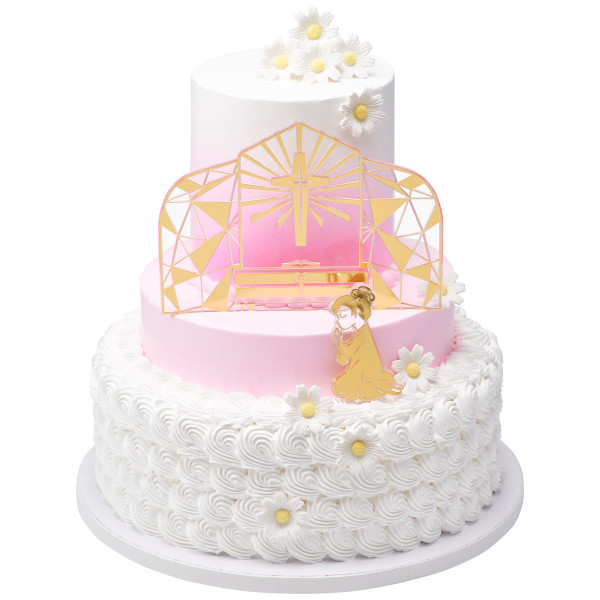 Communion Girl Cake Kit Each - Image 2