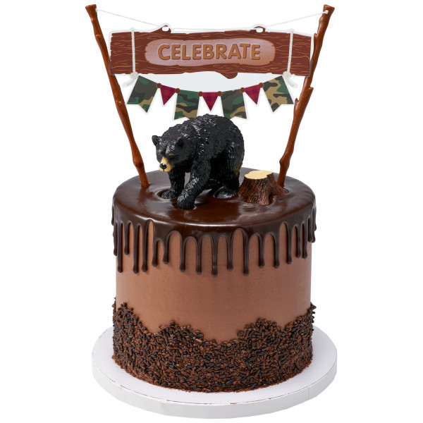 Wild Black Bear DecoSet Each