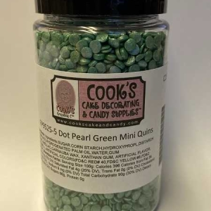 Dot Pearl Green Quins 5 oz