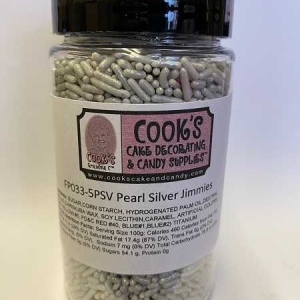 Pearl Silver Jimmies 6 oz