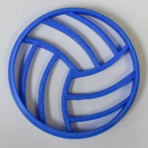 Volleyball Cookie Cutter Each