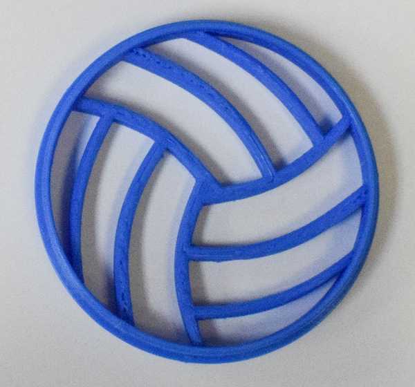 Volleyball Cookie Cutter Each