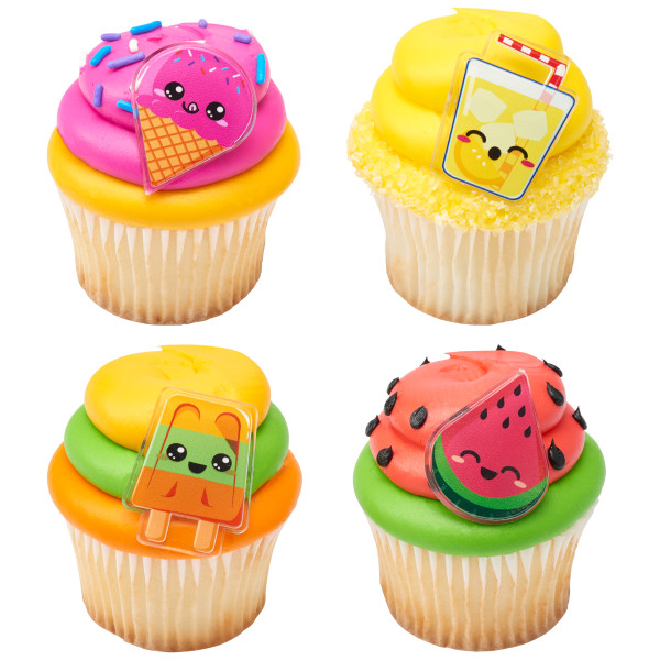 Cool Summer Treats Rings 12 count