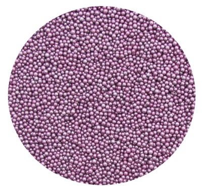 Purple Mini Pearl Beads 5 oz