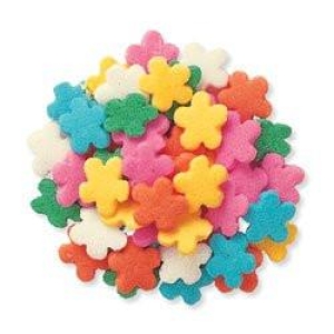 Flower Assorted Color Quins 4 oz