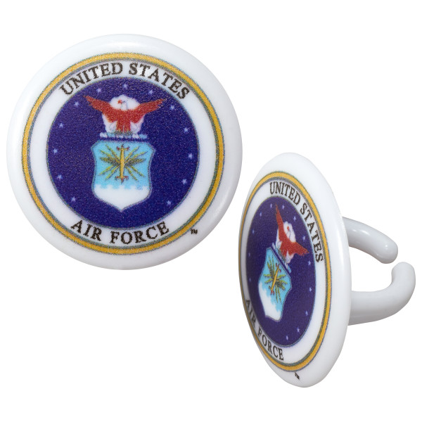 United States Air Force" Rings 12 count - Image 2