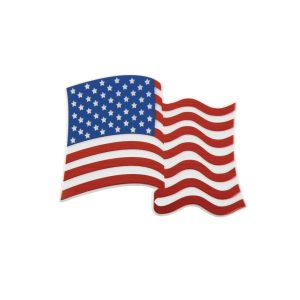 USA Flag Adornment 4″ Each
