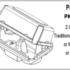 Cupcake Container Standard Holds 2  Each
