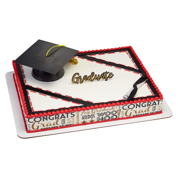 Graduation Mega Hat DecoSet Each
