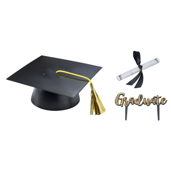 Graduation Mega Hat DecoSet Each - Image 2