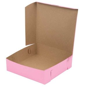 10″ x 10″ x 3″ Pink Pie Box Each