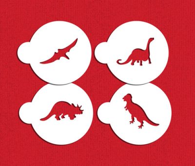 Dinosaur Cookie Stencil Set