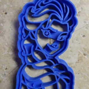 Frozen Elsa Face Cookie Cutter Each