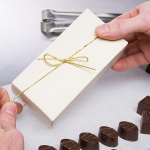 Gold 10″ Candy Box Ribbon 10 count