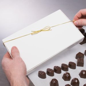 Gold 19″ Candy Box Ribbon 10 count