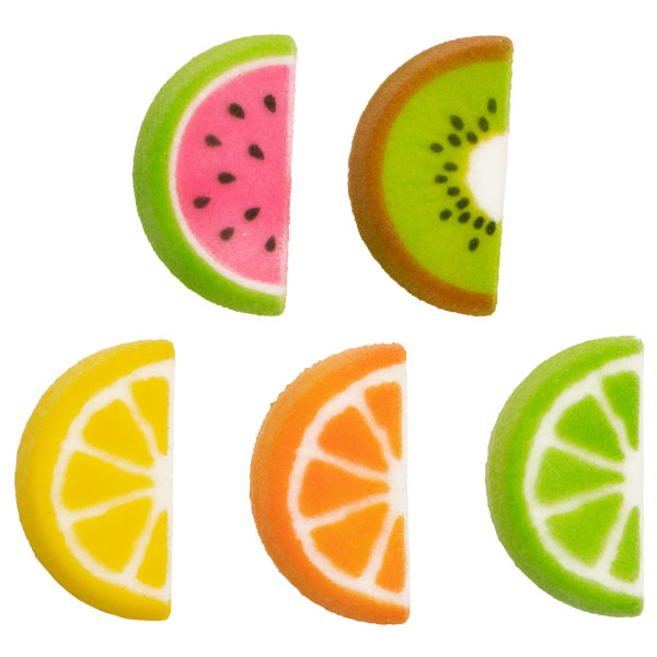 Fruit Slice Dec-Ons 10 count